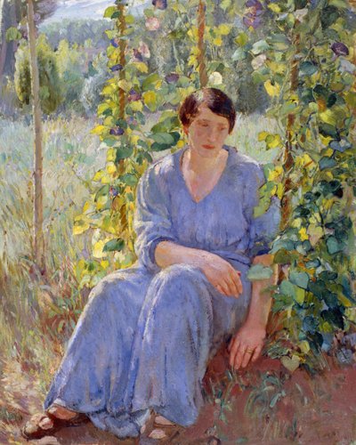Esposa en el sol de Umberto Moggioli